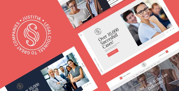 Justitia v1.0.2 - Multiskin Lawyer & Legal Adviser WordPress Theme