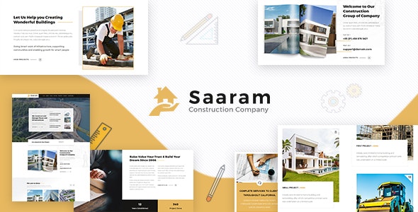 Saaram v1.2 - Architect WordPress