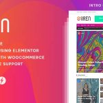 Siren v1.0.1 - News Magazine Elementor WordPress Theme