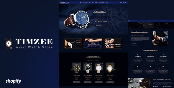 Time zee v1.0 - Shopify Watch Store & Digital Clock Theme