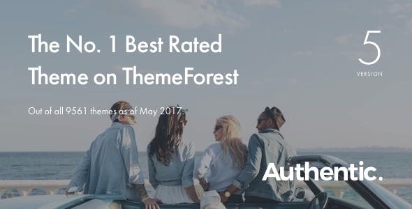 Authentic - Lifestyle Blog & Magazine WordPress Theme Nulled