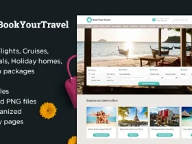 Book Your Travel Theme Nulled