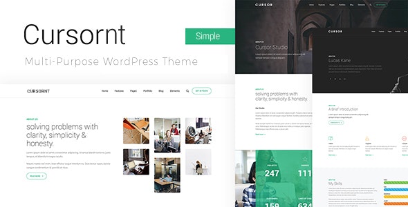 Cursornt v2.2.0 - Startup Business Theme