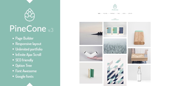 PineCone v4.5.1 - Creative Portfolio and Blog for Agency