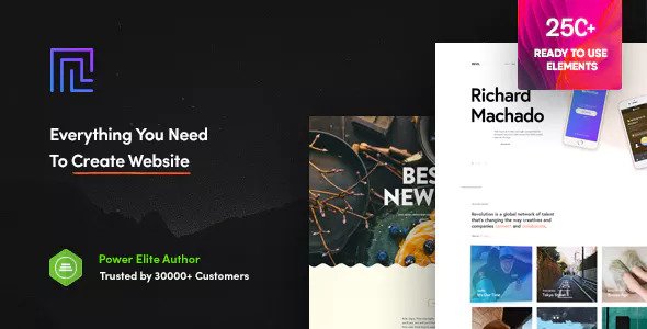 Revolution - Creative Multi Purpose Theme