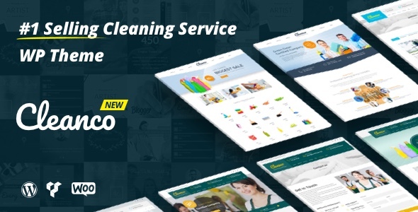 Cleanco v3.2.0 - Cleaning Service Company WordPress Theme