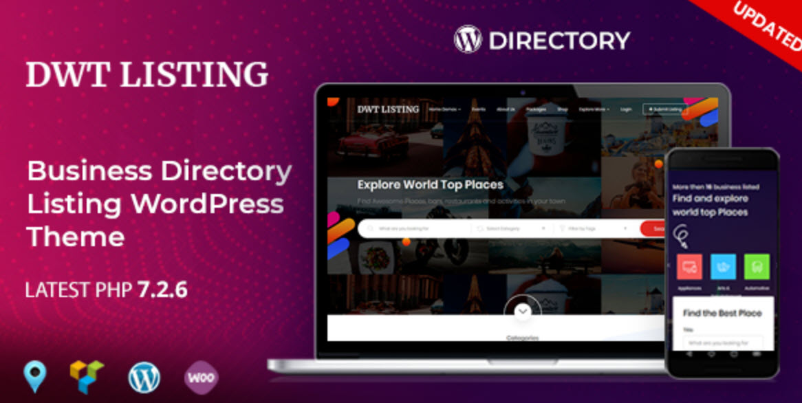 DWT Listing v3.1.2 - Directory & Listing WordPress Theme