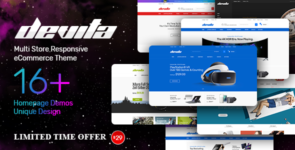 Devita v1.6.7 - Multipurpose Theme for WooCommerce