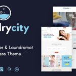 Laundry City Free Download Dry Cleaning & Washing Services WordPress Theme Nulled