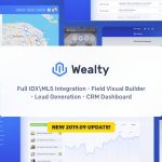 Wealty v3.0 - Multipurpose Real Estate WordPress Theme