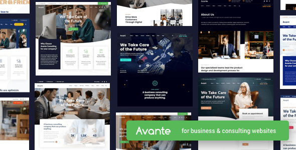 Avante Business Consulting WordPress Nulled