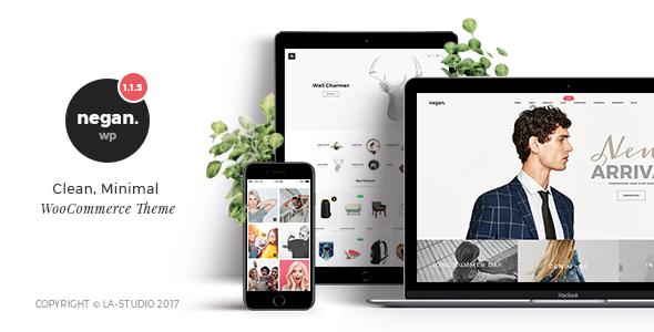 Negan - Clean, Minimal WooCommerce Theme Nulled