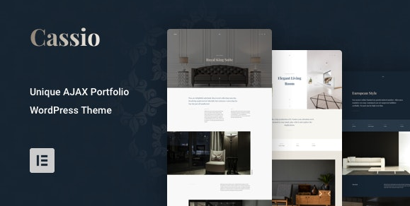 Cassio - AJAX Portfolio WordPress Theme