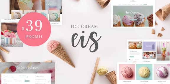 Eis v1.1 - Ice Cream Shop WordPress Theme