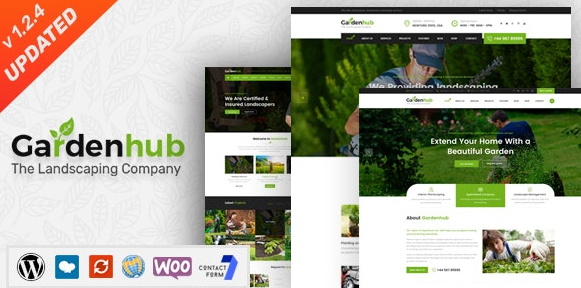 Garden HUB - Lawn & Landscaping WordPress Theme