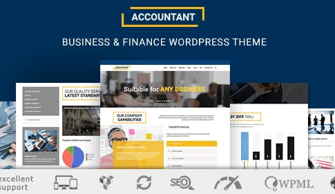 Accountant v1.1.3 - Accounting WordPress Theme