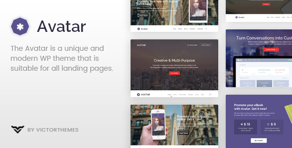 Avatar v2.2 - One & Multi Page Parallax WordPress Theme