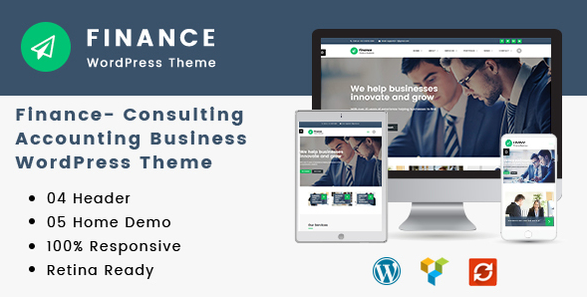 Finance v1.3.2 - Consulting, Accounting WordPress Theme