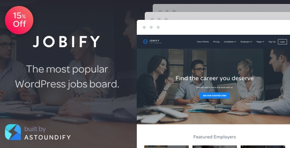 Jobify v3.16.0 - The Most Popular WordPress Job Board Theme