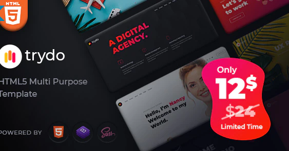 Trydo - Creative Agency & Portfolio WordPress Theme