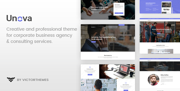 Unova v1.7.1 - Consulting Business WordPress Theme