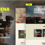 Adrena Nulled Airsoft Club & Paintball WordPress Theme Free Download