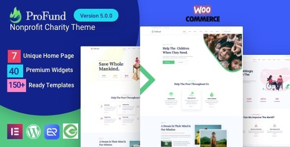 ProFund Nulled Nonprofit Charity WordPress Theme Free Download