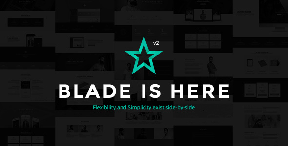 Blade - Responsive Multi-Functional WordPress Theme Nulled