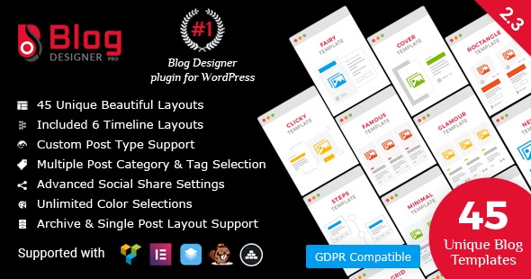 Blog Designer PRO for WordPress Nulled