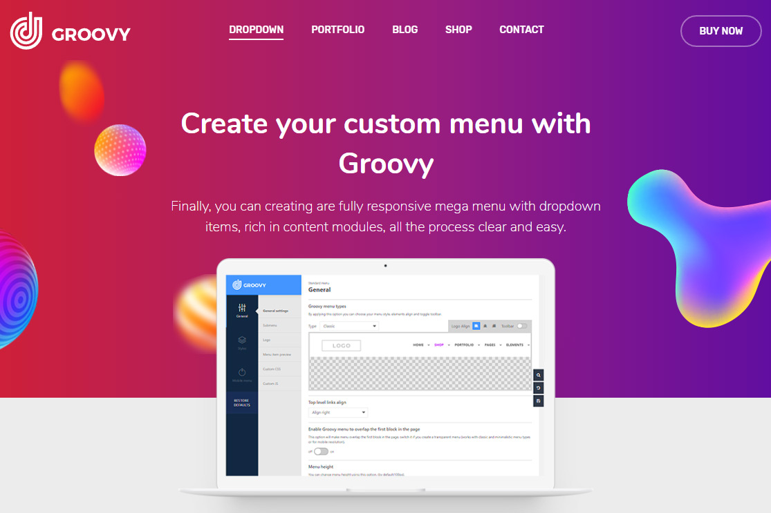 Groovy Mega Menu Nulled