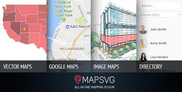 MapSVG - All Kinds of Maps and Store Locator for WordPress Nulled