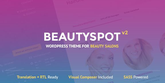 BeautySpot v3.4.4 - WordPress Theme for Beauty Salons