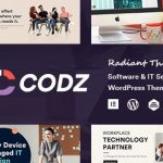 Codz v1.0.4 - Software & IT Services WordPress Theme