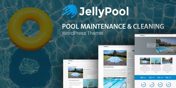 JellyPool v1.3 - Pool Maintenance & Cleaning WordPress Theme