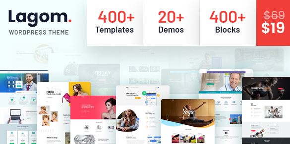 Lagom v1.2 - Multi Concept MultiPurpose WordPress Theme