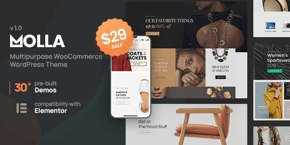 Molla | Multi-Purpose WooCommerce Theme