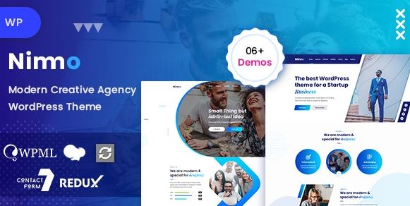 Nimmo v1.2.1 - One page WordPress Theme