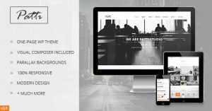 Patti v2.9.16 - Parallax One Page WordPress Theme