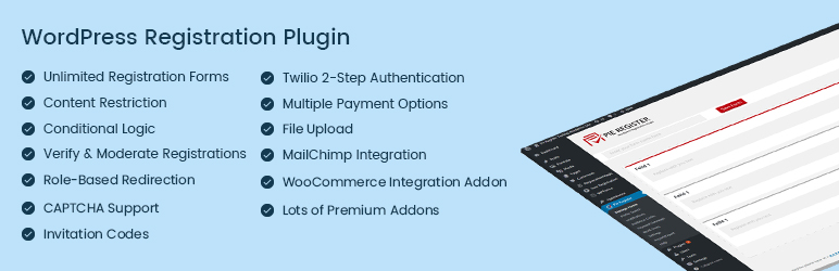 Pie Register Premium (Pro) Nulled