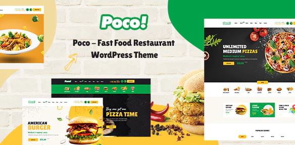 Poco - Fast Food Restaurant WordPress Theme