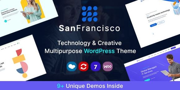 San Francisco v1.6 - IT Technology and Creative WordPress Theme