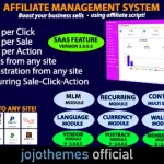 Ultimate Affiliate Management System - PHP Platform