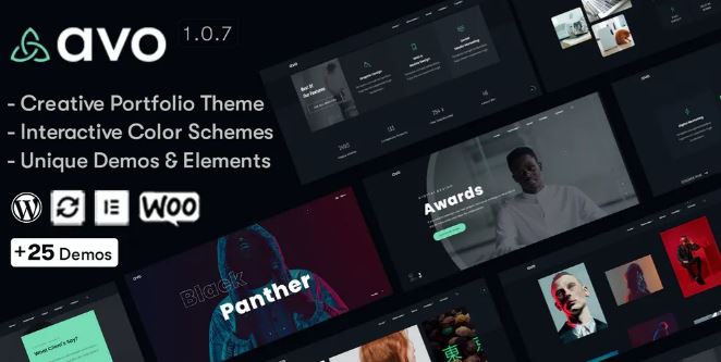 Avo - Creative Portfolio & Agency WordPress Theme