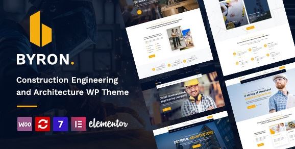 Byron | Construction and Engineering WordPress Theme