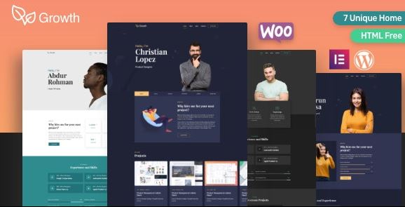 Growth - Personal Portfolio Theme