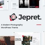 Jepret - Modern Photography WordPress Theme