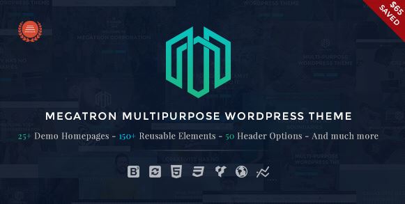 Megatron - Responsive MultiPurpose WordPress Theme v3.5