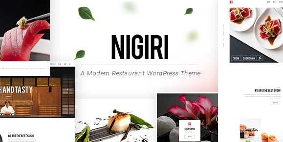 Nigiri - Restaurant WordPress Theme