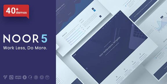 Noor - Minimal Multi-Purpose WordPress Theme, AMP & RTL