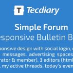 Simple Forum - Responsive Bulletin Board